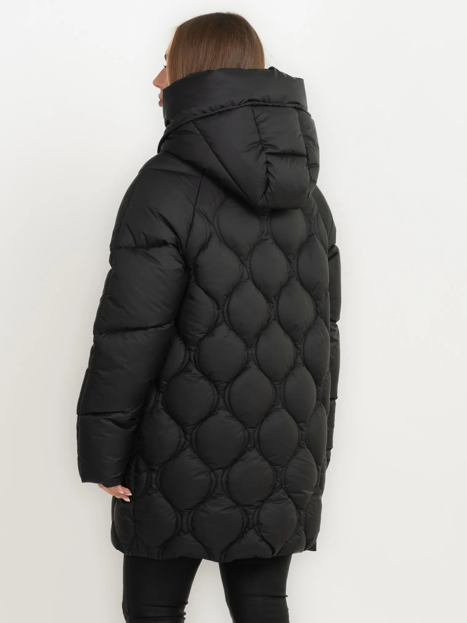 Зимова куртка 1365 — Black 4