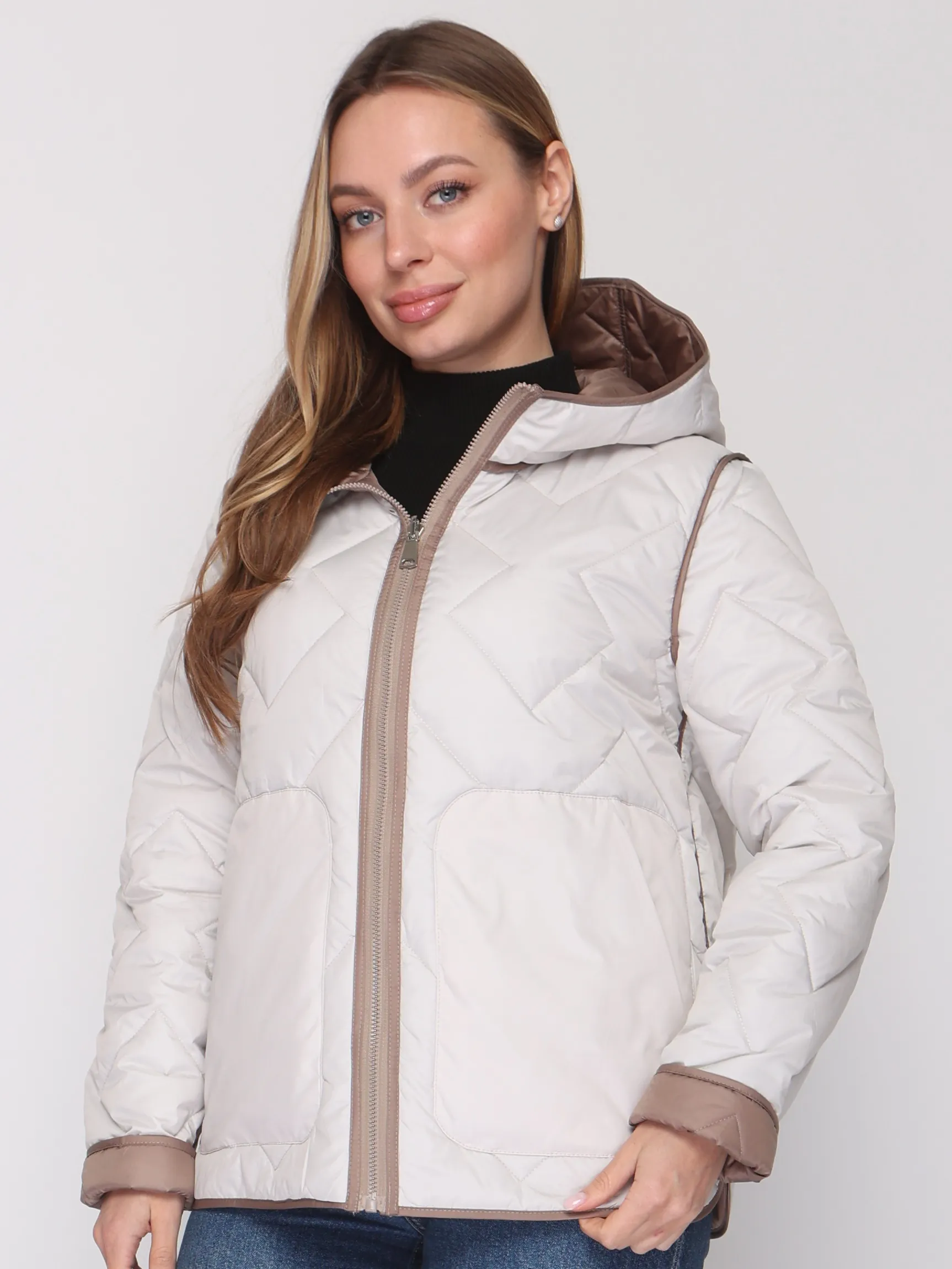 Весняна двостороння куртка 1355 — 17-144 3