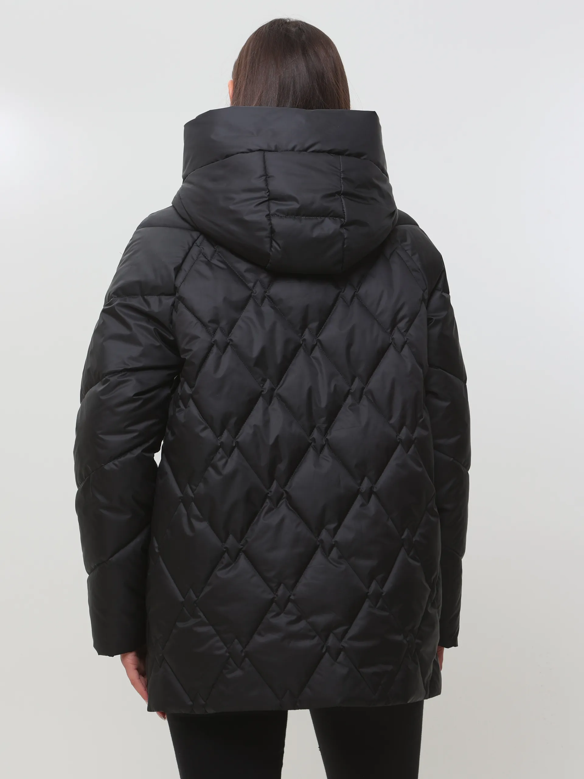 Осінньо-весняна  куртка 1374 — Black 3